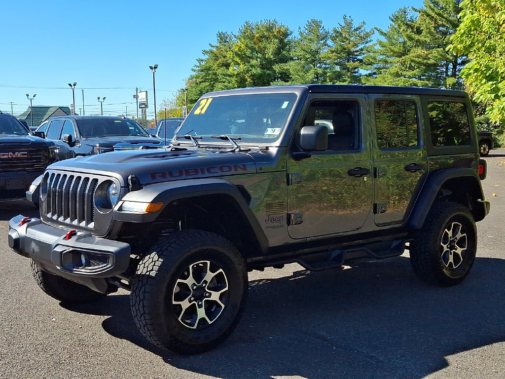 Used 2021 Jeep Wrangler Unlimited Rubicon w/ Dual Top Group AWD/4WD image 3
