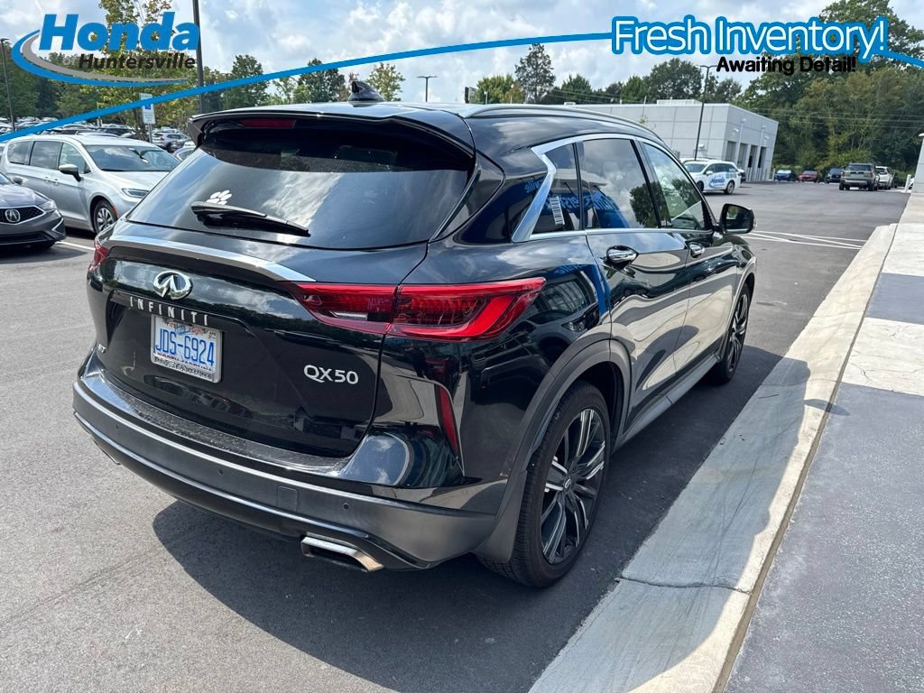 Used 2021 INFINITI QX50 Luxe w/ Appearance Package AWD/4WD image 4