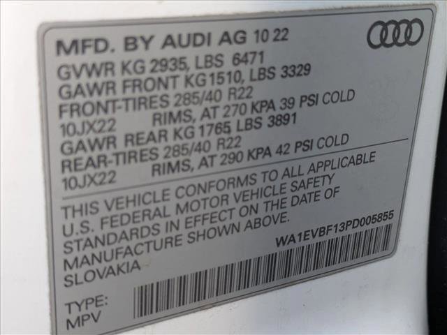 Used 2023 Audi Q8 Premium Plus AWD/4WD image 16