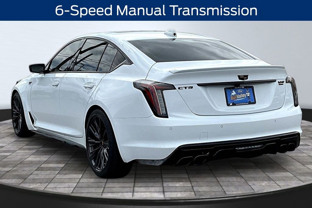 Used 2024 Cadillac CT5 V Blackwing w/ LPO, Blue Accent Package RWD image 4