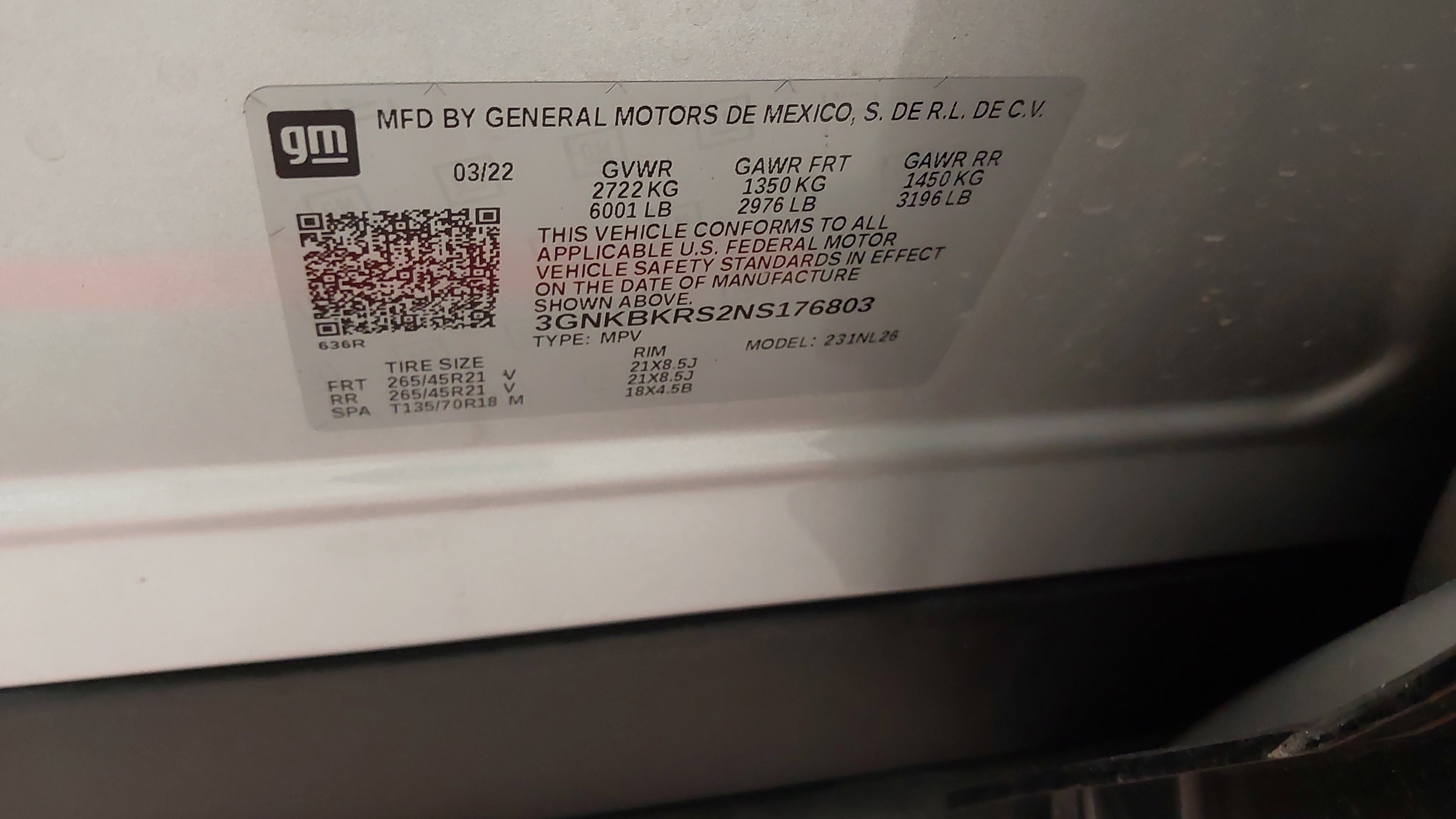 Certified 2022 Chevrolet Blazer RS w/ Enhanced Convenience Package image 34