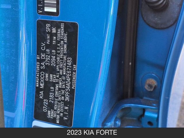 Used 2023 Kia Forte GT-Line w/ GT-Line Premium Package FWD image 31
