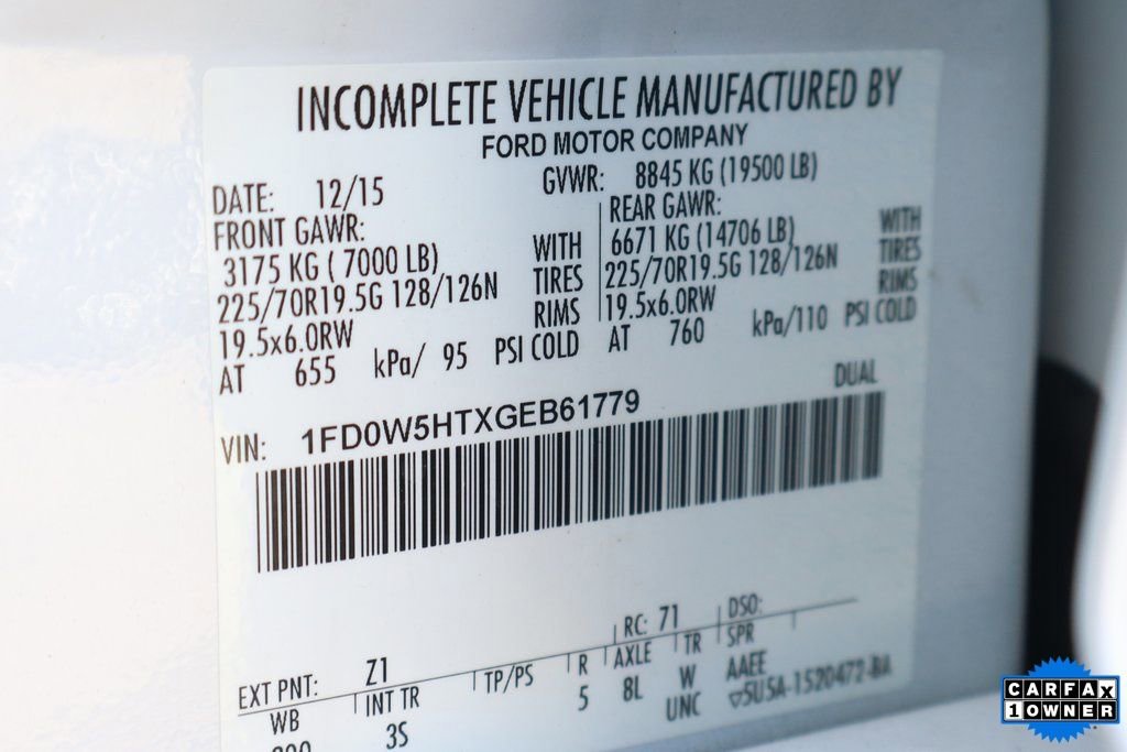 Used 2016 Ford F550 4x4 Crew Cab Super Duty image 46