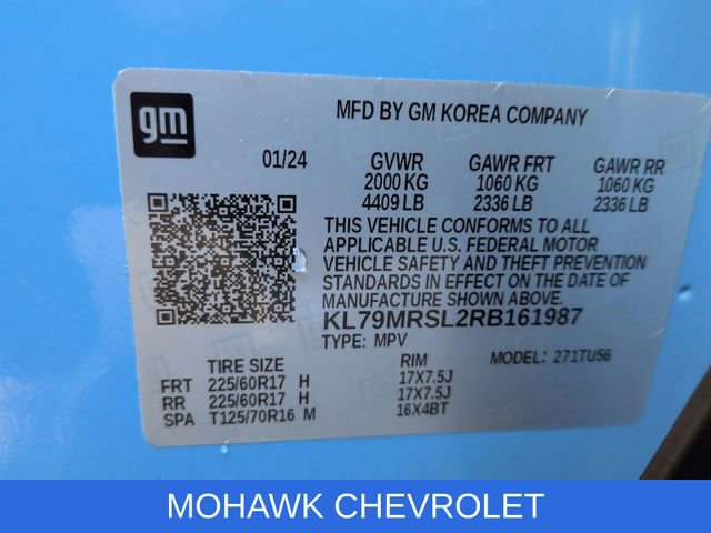 Certified 2024 Chevrolet TrailBlazer LT w/ LT Cold Weather Package image 32