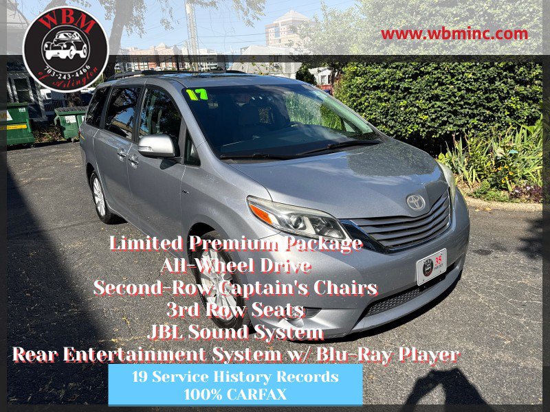 Used 2017 Toyota Sienna Limited Premium