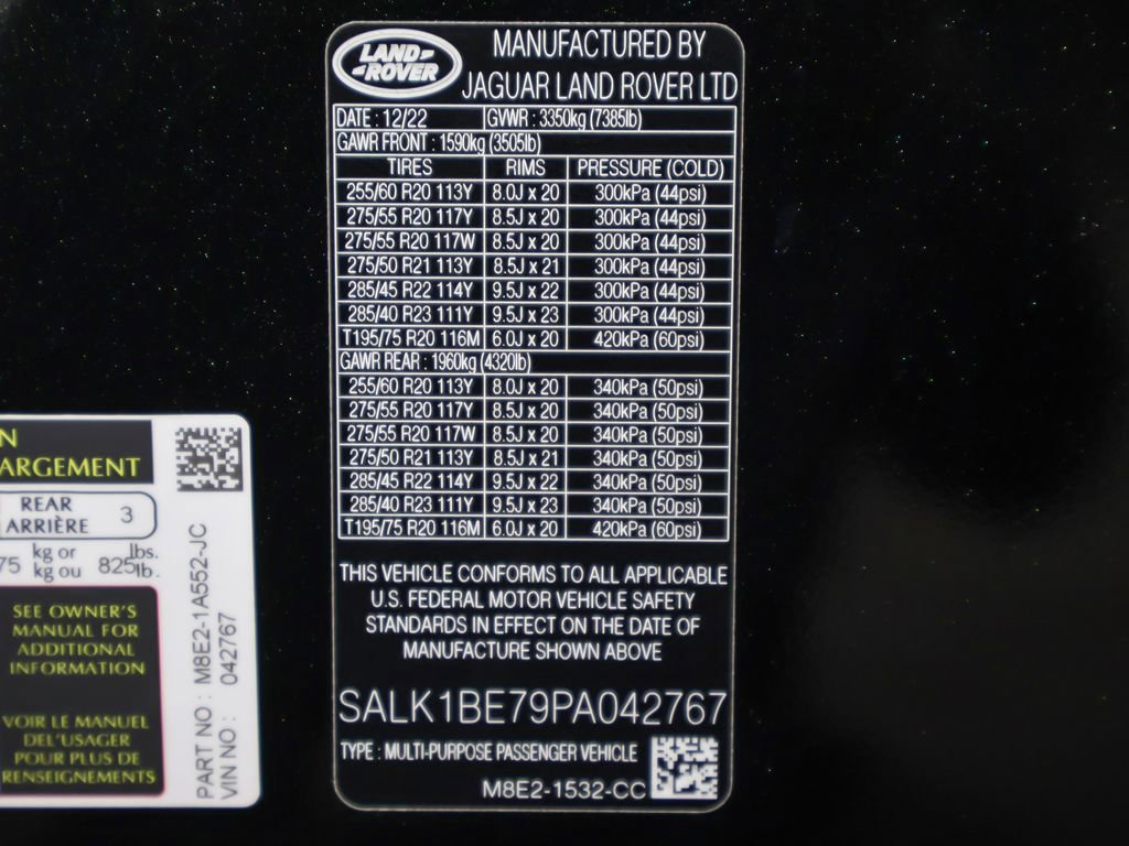 Used 2023 Land Rover Range Rover Long Wheelbase Autobiography image 64