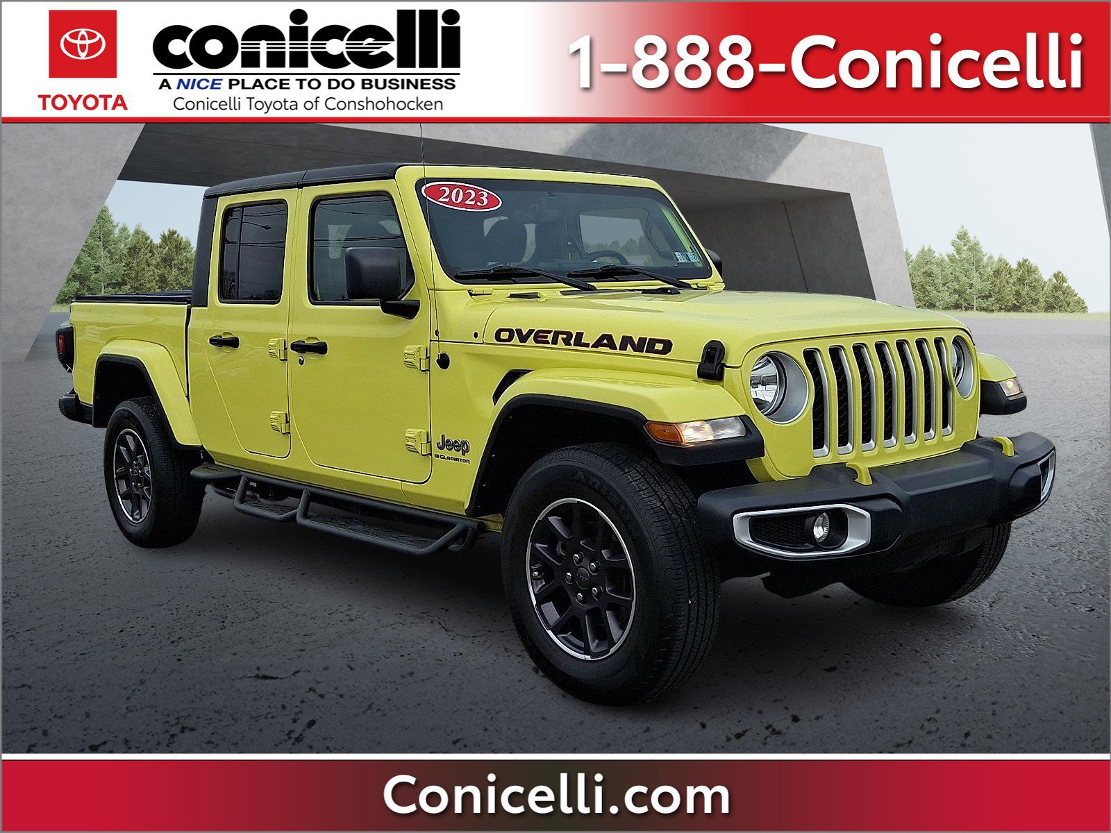Used 2023 Jeep Gladiator Overland AWD/4WD image 1