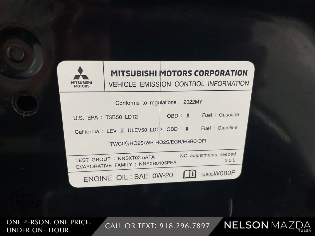 Used 2022 Mitsubishi Outlander SE image 51