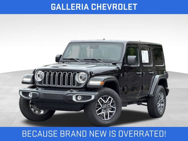 Used 2025 Jeep Wrangler Unlimited Sahara AWD/4WD image 1