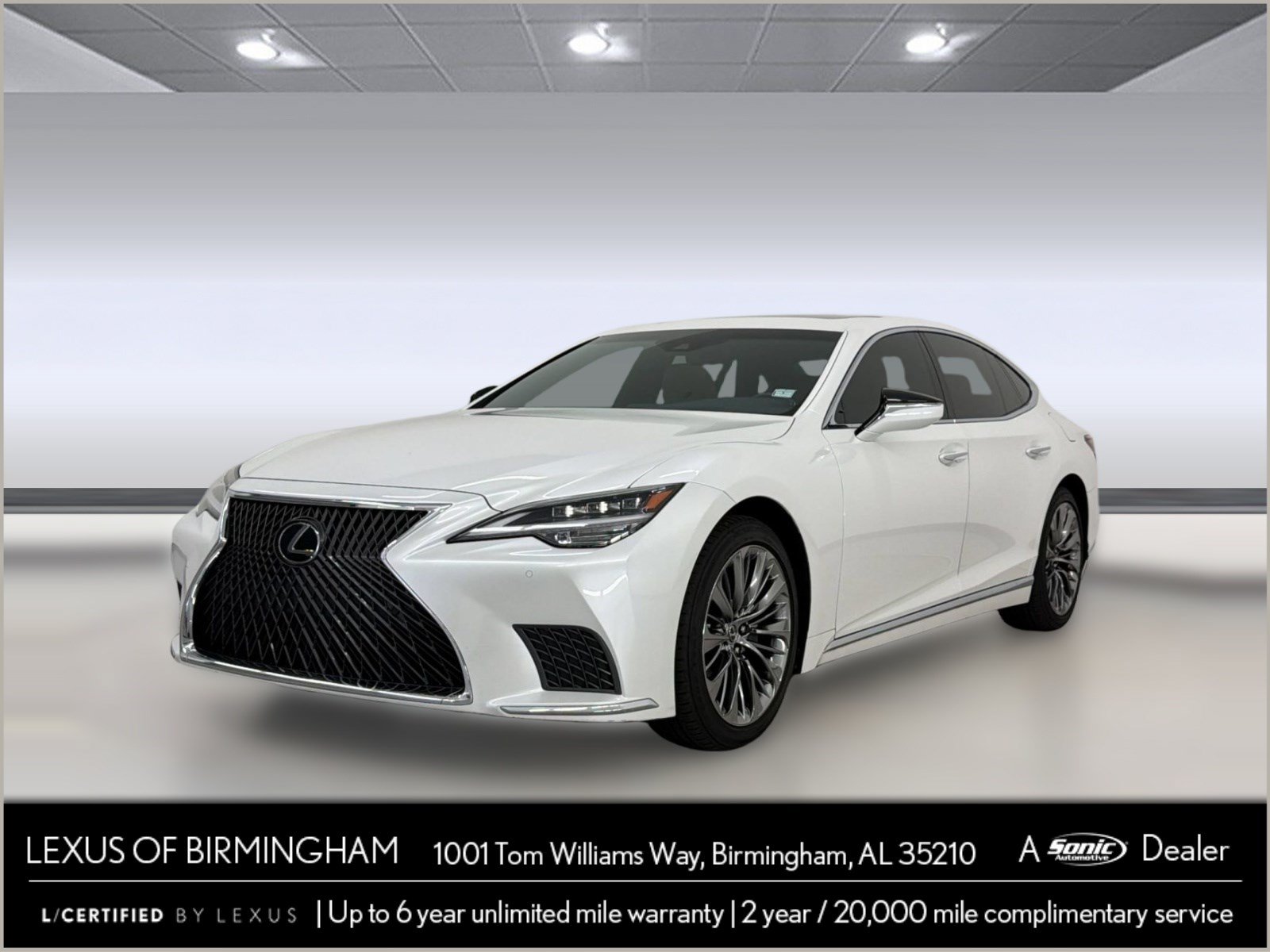 Certified 2021 Lexus LS 500 RWD image 1