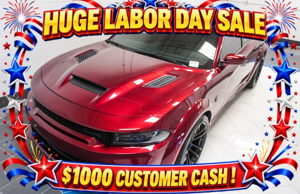 Used 2022 Dodge Charger SRT Hellcat w/ Carbon/Suede Interior Package RWD image 39