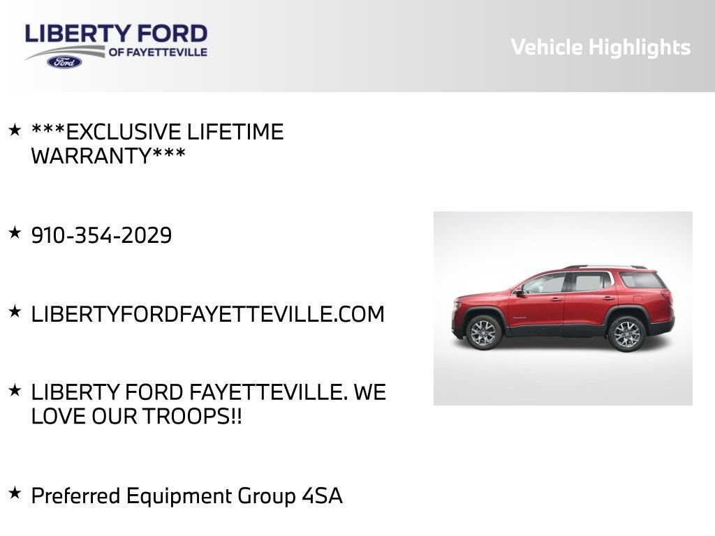 Used 2023 GMC Acadia SLT FWD image 5