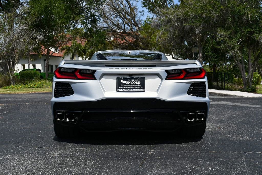 Used 2024 Chevrolet Corvette Stingray Coupe w/ Chrome Exterior Badge Package RWD image 23
