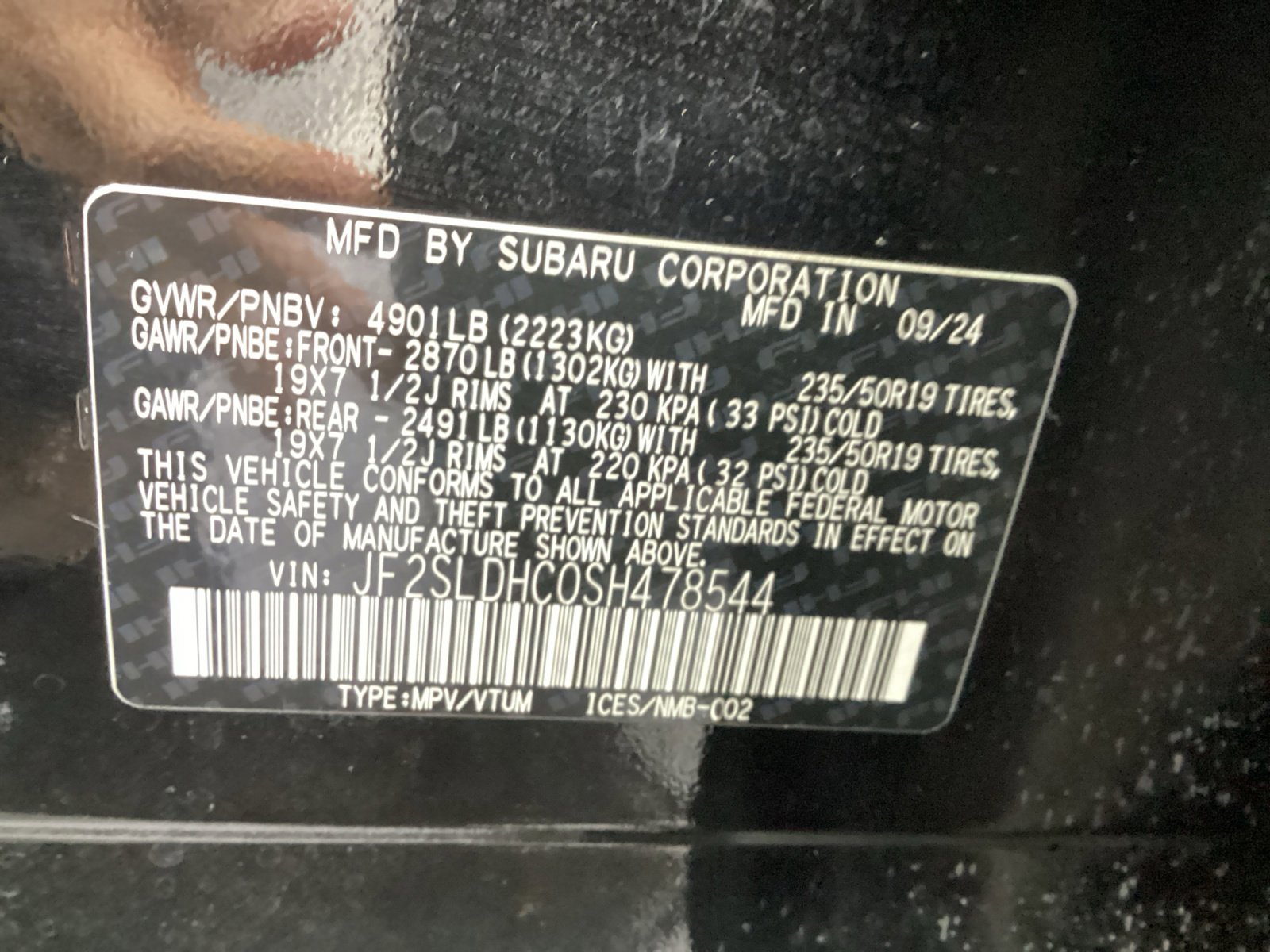 Certified 2025 Subaru Forester Sport image 16