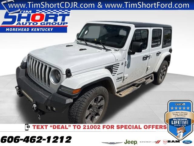 Used 2018 Jeep Wrangler Unlimited Sahara w/ Safety Group AWD/4WD image 1