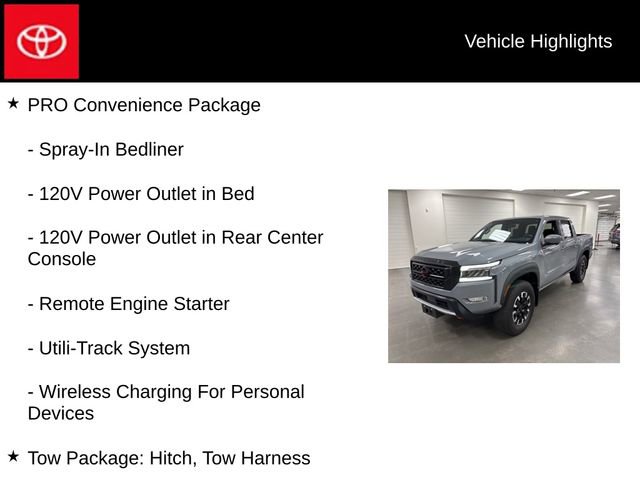 Used 2023 Nissan Frontier PRO-4X w/ Pro Convenience Package AWD/4WD image 10