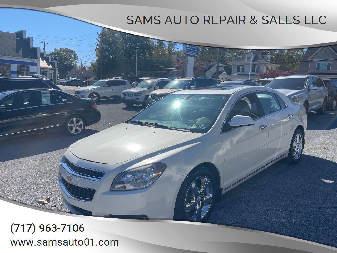 Used 2012 Chevrolet Malibu LT w/ Sunroof Package image 1