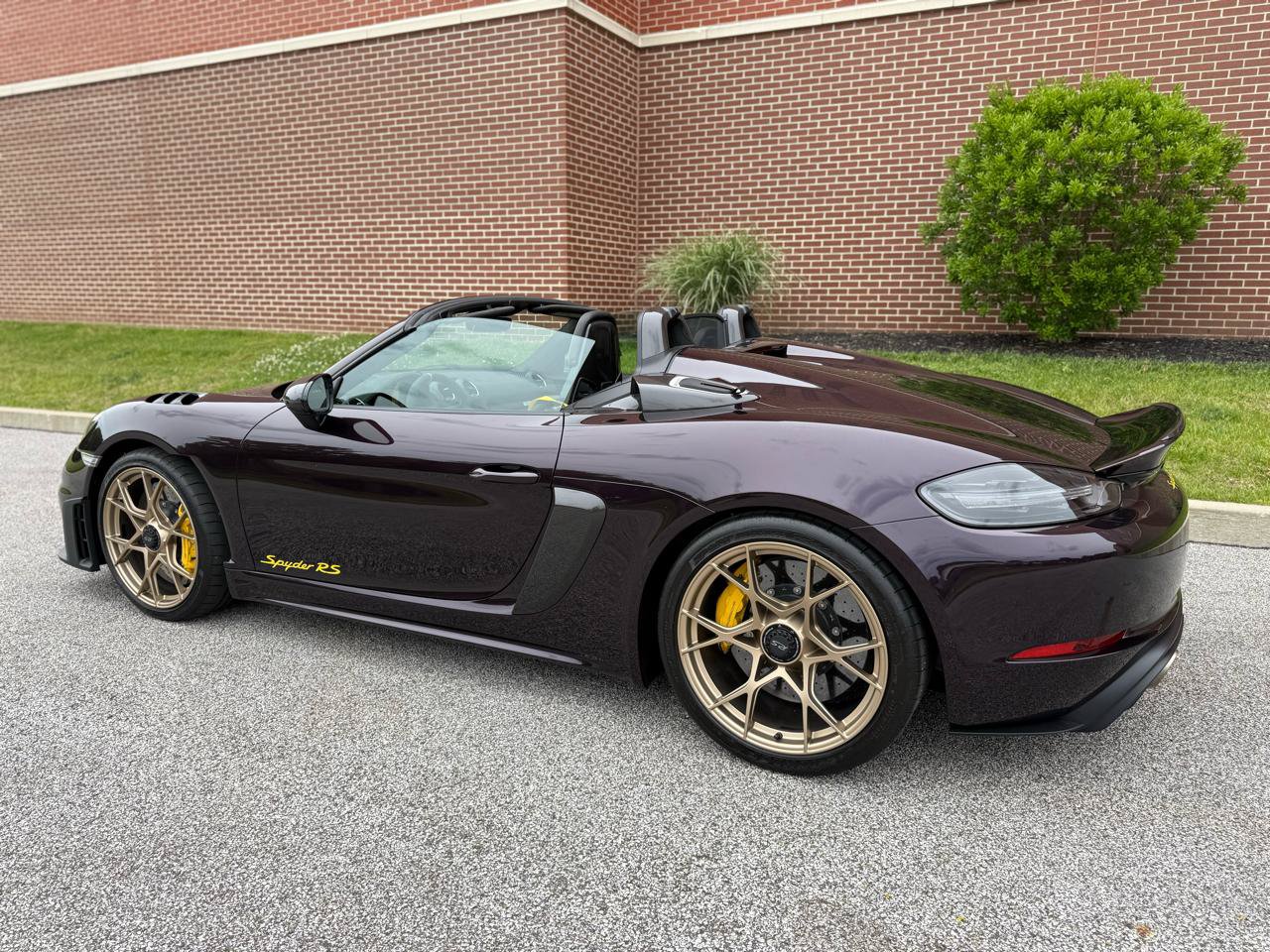 Used 2025 Porsche 718 Boxster Spyder RS RWD image 9