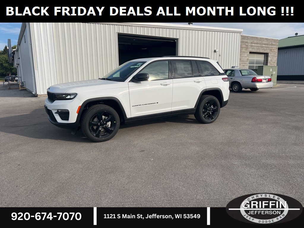 New 2025 Jeep Grand Cherokee Limited w/ Black Appearance Package