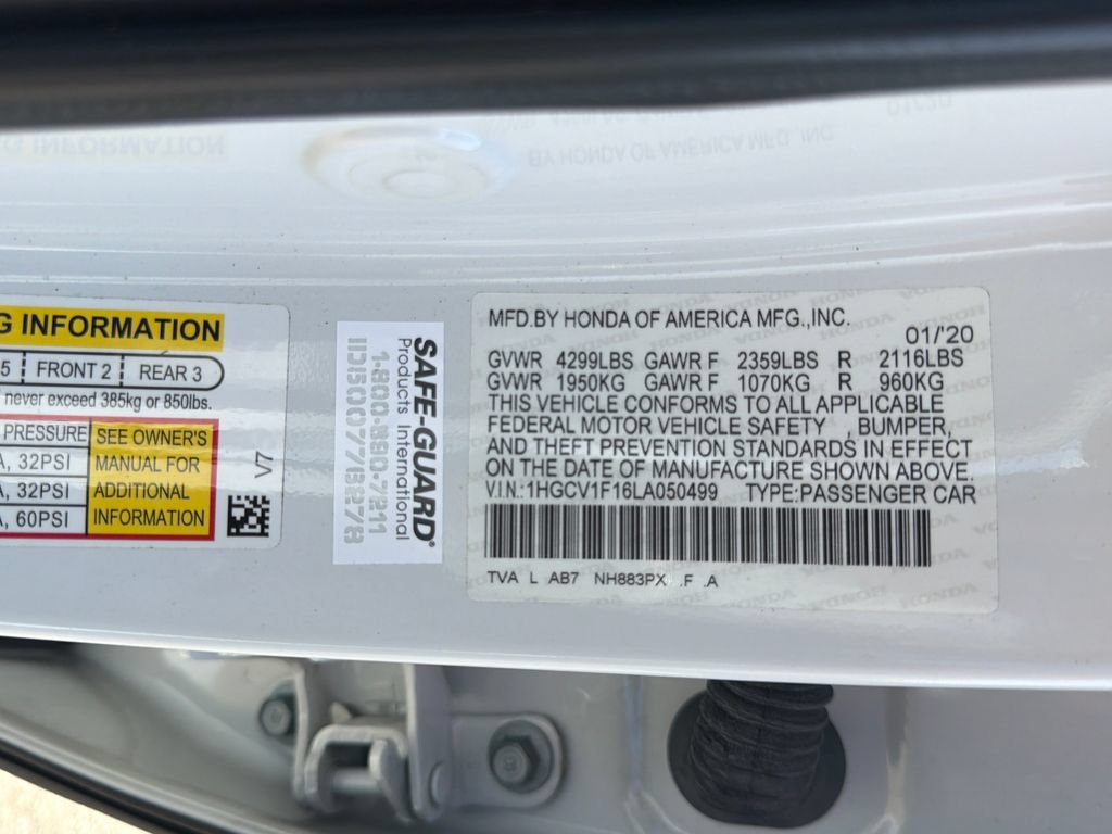 Used 2020 Honda Accord LX image 20