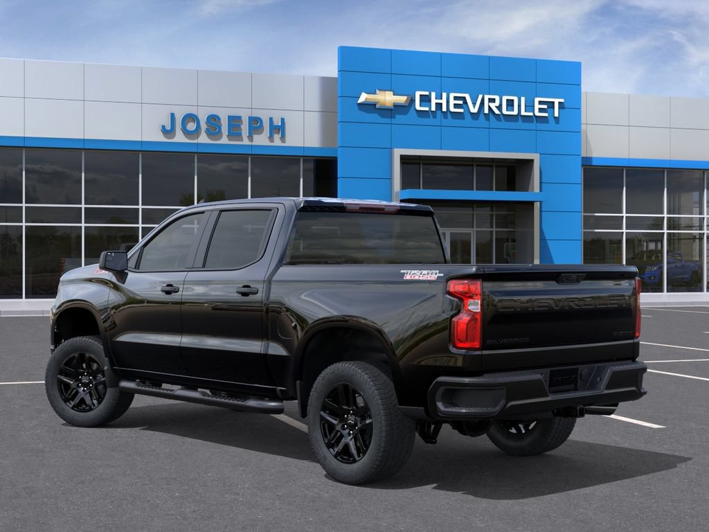 New 2026 Chevrolet Silverado 1500 Custom Trail Boss w/ Turbomax Blackout Package AWD/4WD image 3