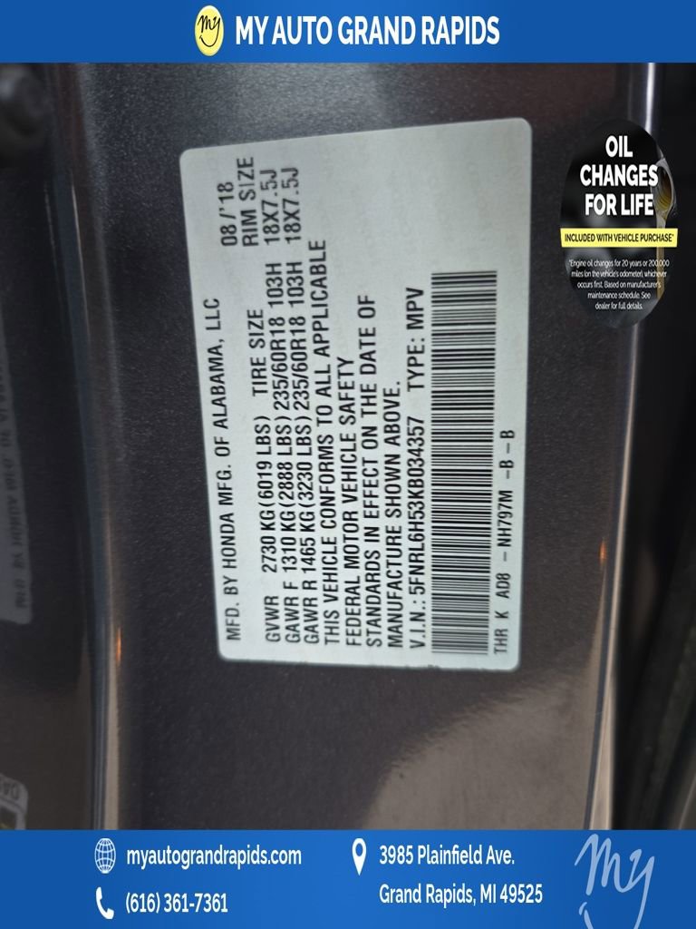 Used 2019 Honda Odyssey EX image 35
