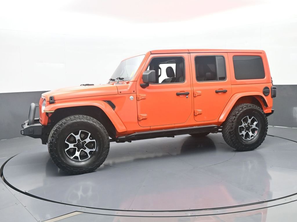 Used 2018 Jeep Wrangler Unlimited Sahara AWD/4WD image 2