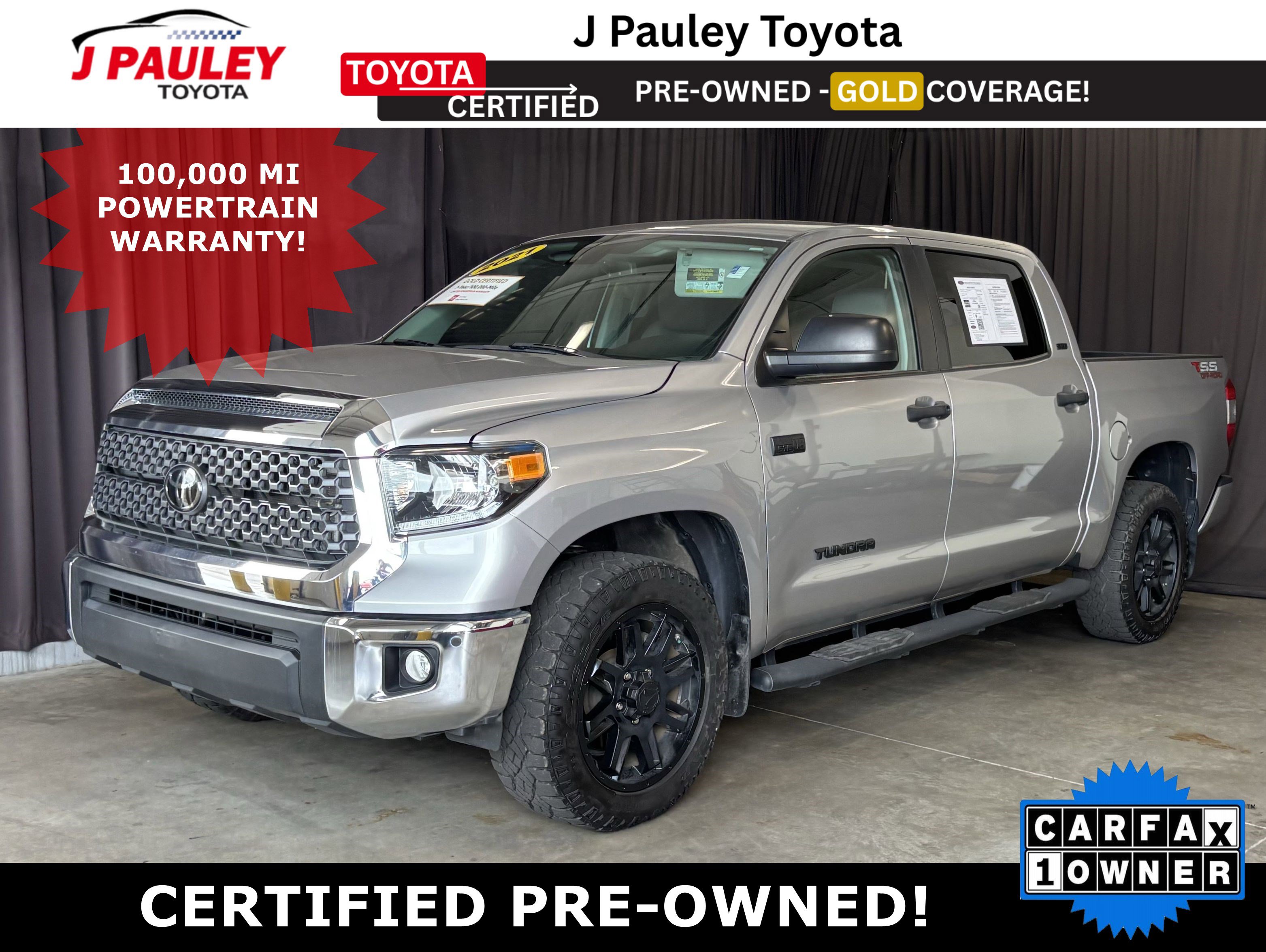 Certified 2021 Toyota Tundra SR5