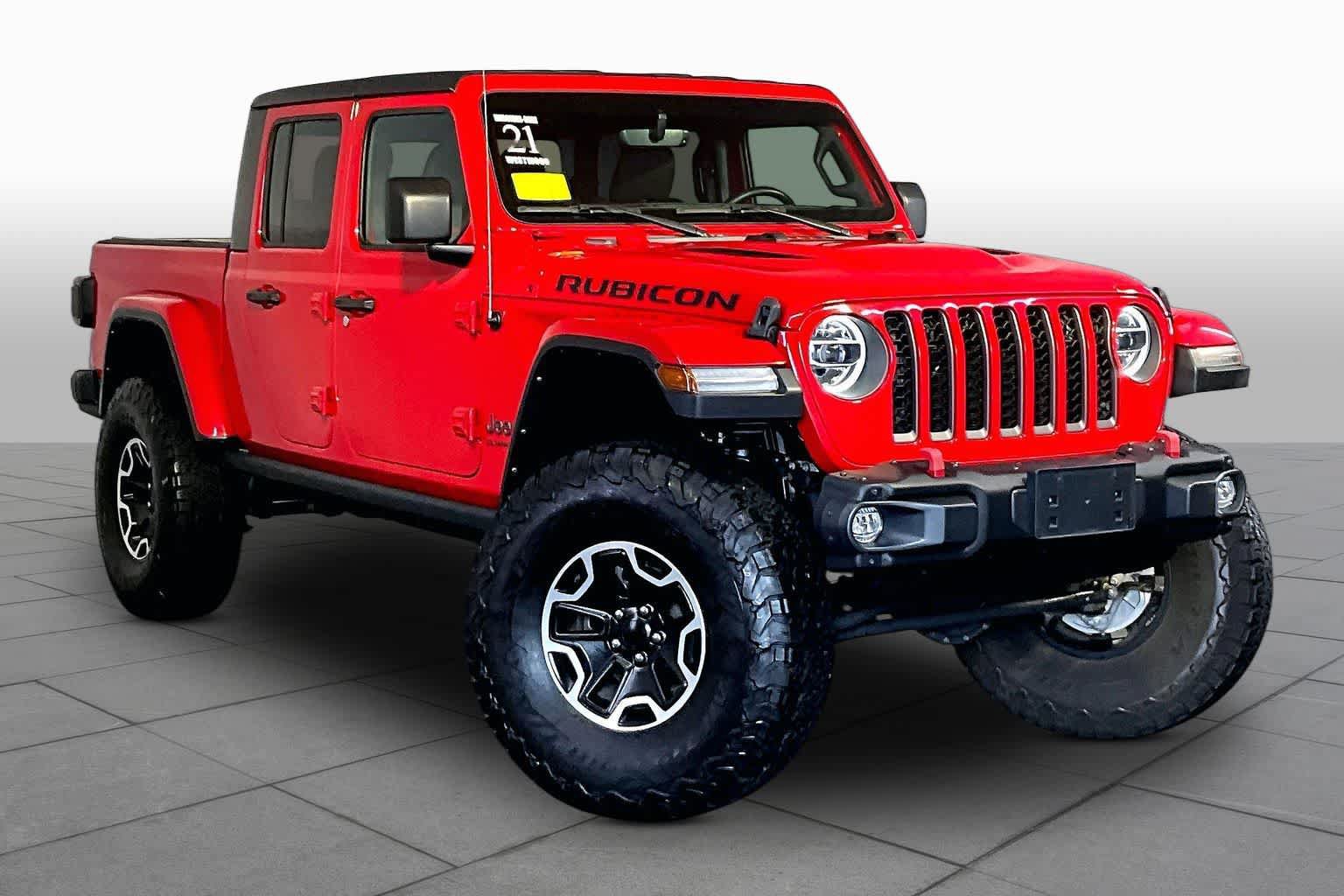 Used 2021 Jeep Gladiator Rubicon AWD/4WD image 3