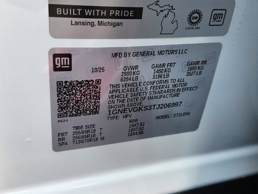 New 2026 Chevrolet Traverse LT w/ Enhanced Driving Package AWD/4WD image 20