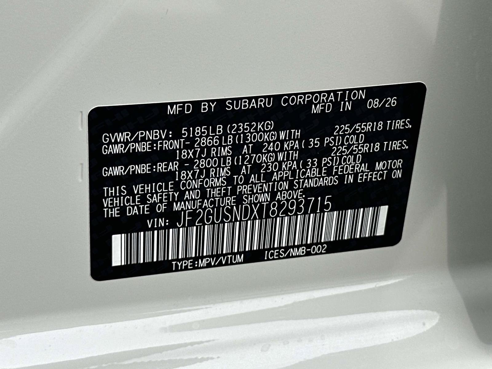 New 2026 Subaru Crosstrek 2.5i Limited AWD/4WD image 15