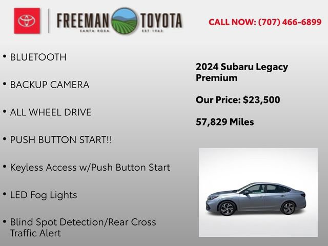 Used 2024 Subaru Legacy Premium AWD/4WD image 9
