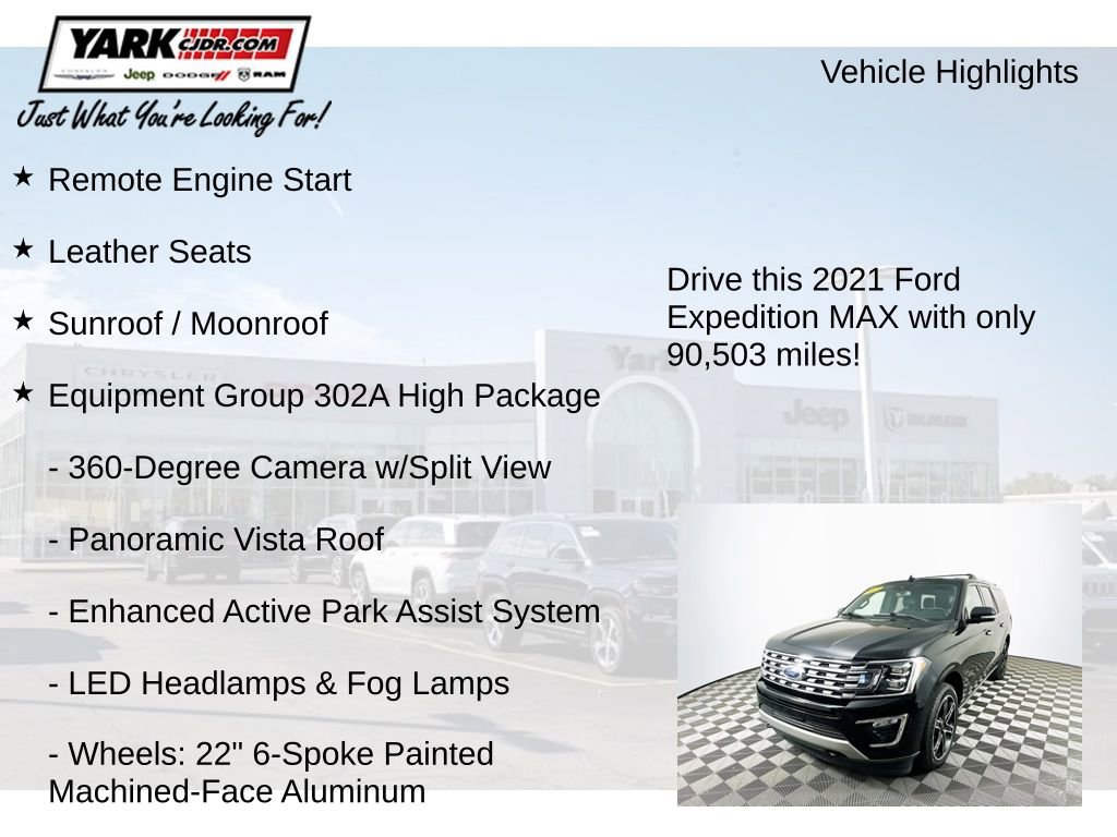 Used 2021 Ford Expedition Max Limited image 8