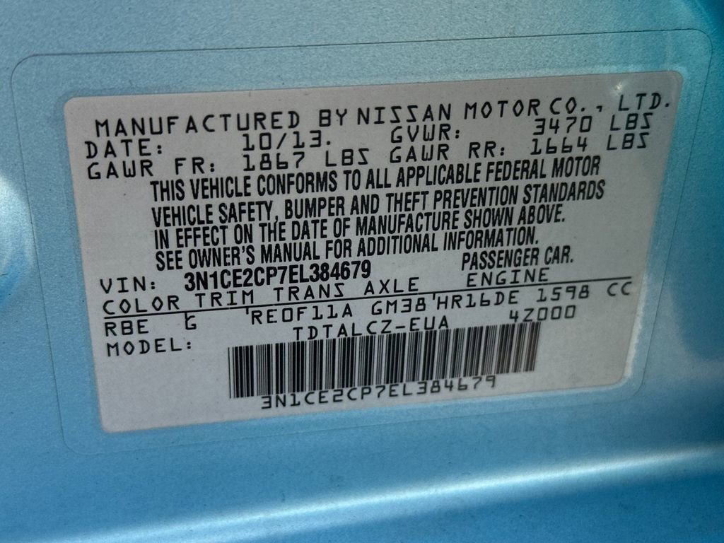 Used 2014 Nissan Versa Note S Plus image 29