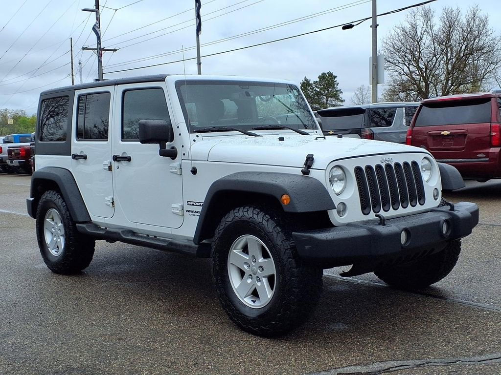 Used 2017 Jeep Wrangler Unlimited Sport w/ Quick Order Package 24S AWD/4WD image 3