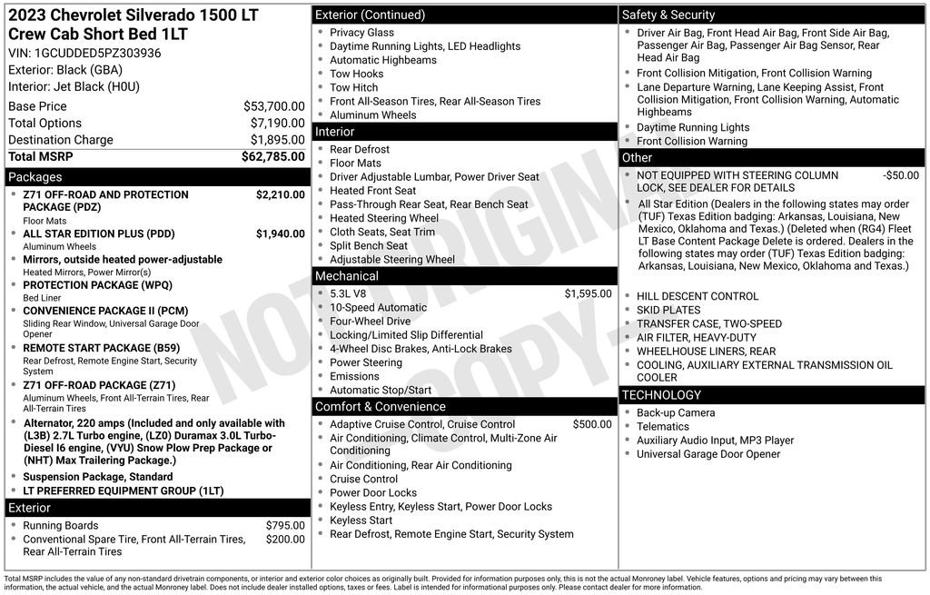 Certified 2023 Chevrolet Silverado 1500 LT image 3