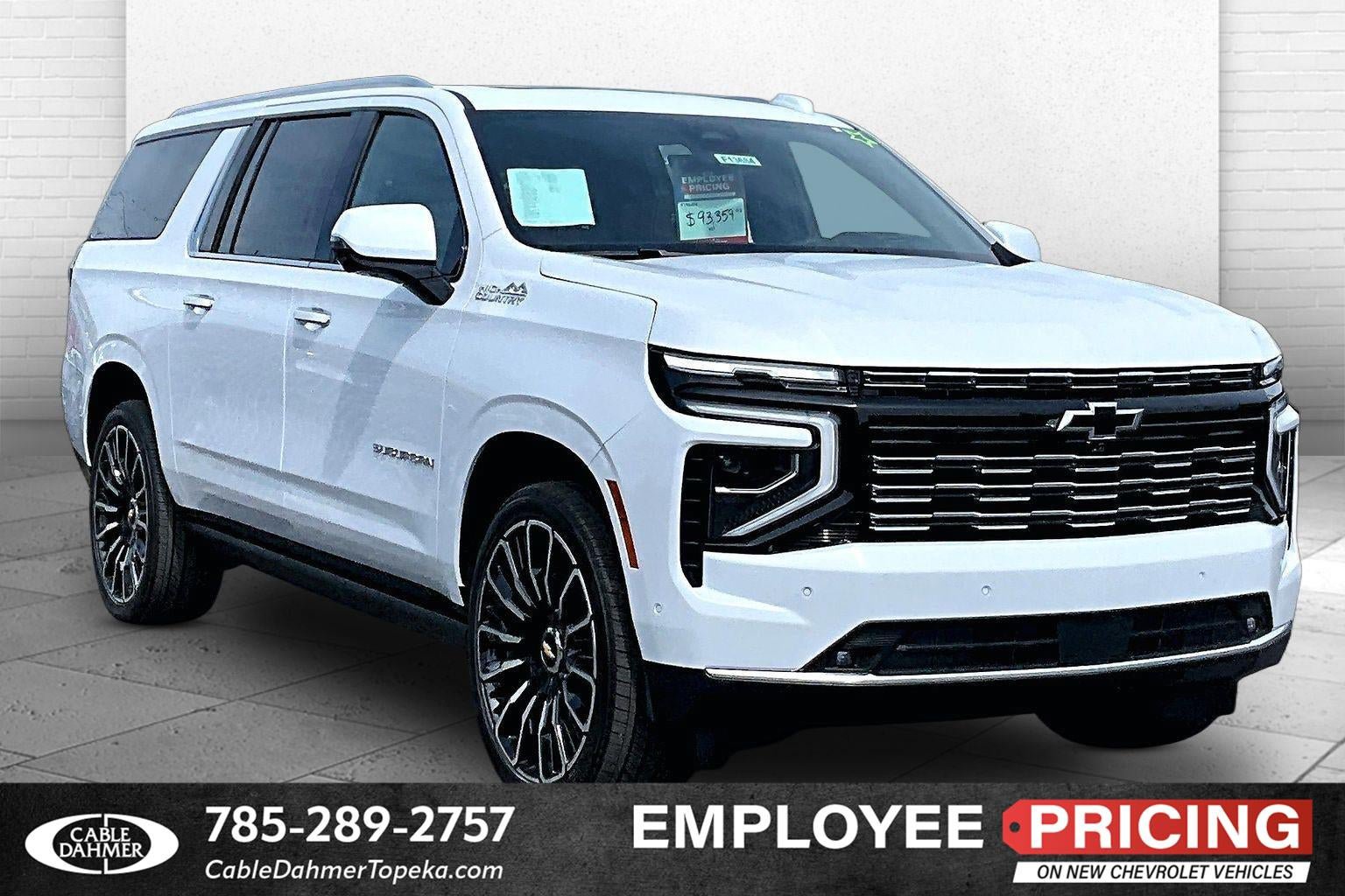 New 2026 Chevrolet Suburban High Country AWD/4WD image 1