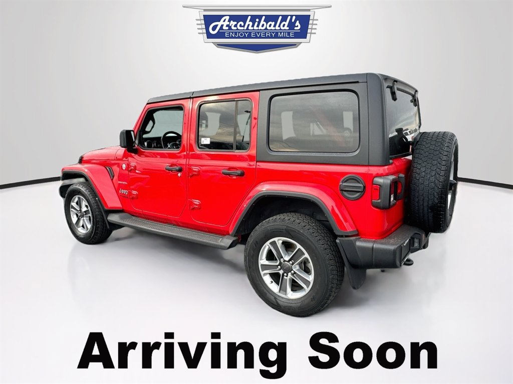 Used 2022 Jeep Wrangler Unlimited Sahara AWD/4WD image 3