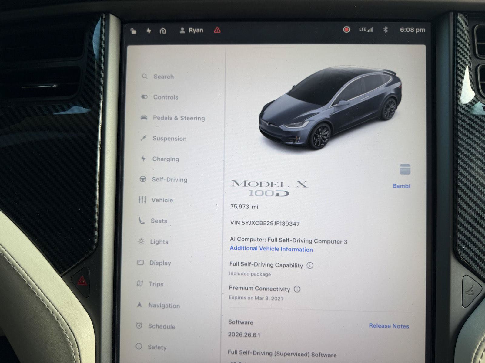 Used 2018 Tesla Model X 75D AWD/4WD image 21