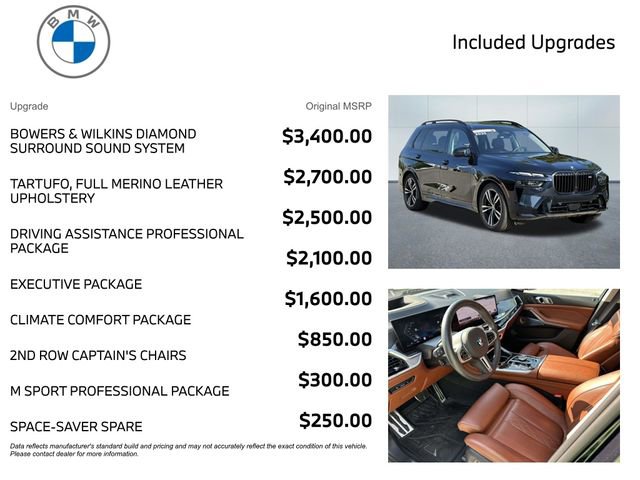 Certified 2025 BMW X7 M60i AWD/4WD image 3