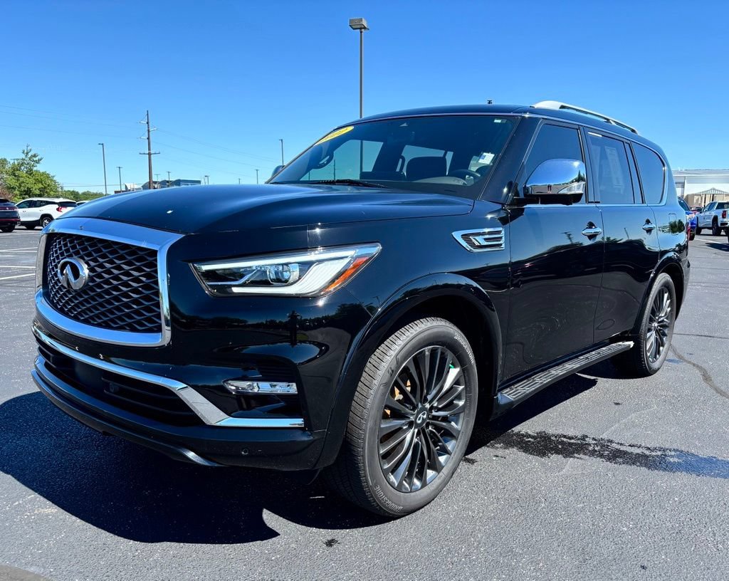 Used 2022 INFINITI QX80 Sensory w/ Cargo Package AWD/4WD image 3