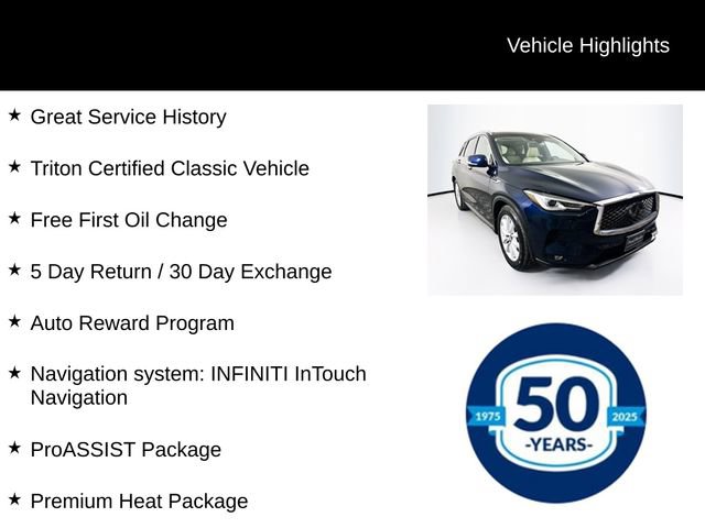 Used 2019 INFINITI QX50 Essential w/ Premium Heat Package image 7