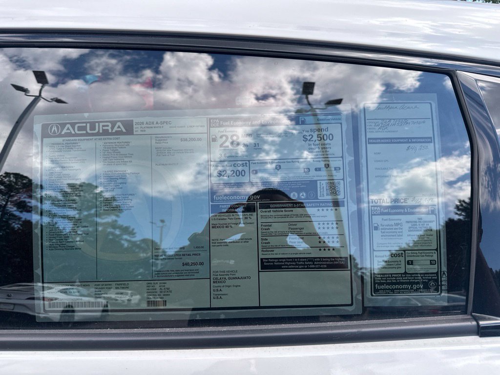 New 2026 Acura ADX A-Spec FWD image 29