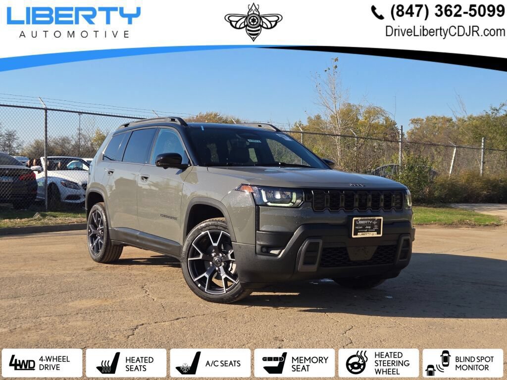 New 2027 Jeep Cherokee Overland w/ Advanced Pro Tech Group AWD/4WD 360° Tour