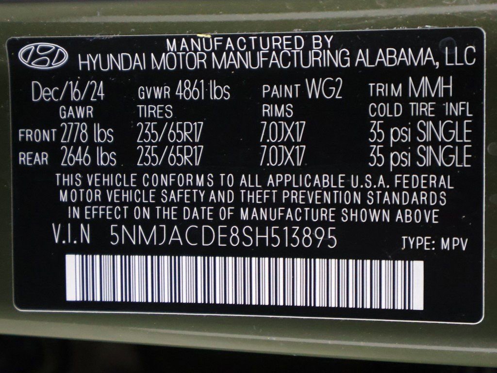 Certified 2025 Hyundai Tucson SE image 39