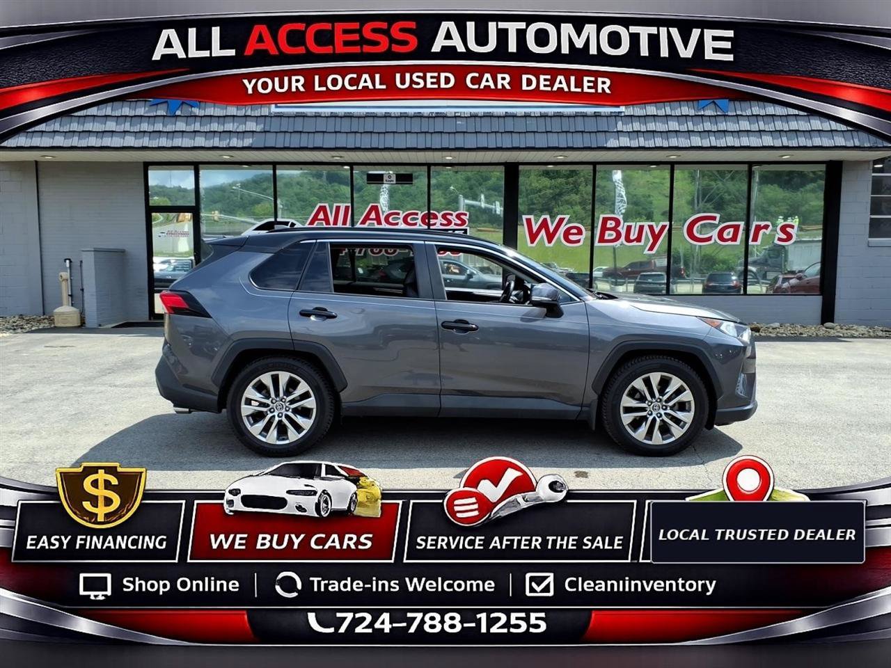 Used 2020 Toyota RAV4 XLE Premium w/ Carpet Mat Package FWD video 1