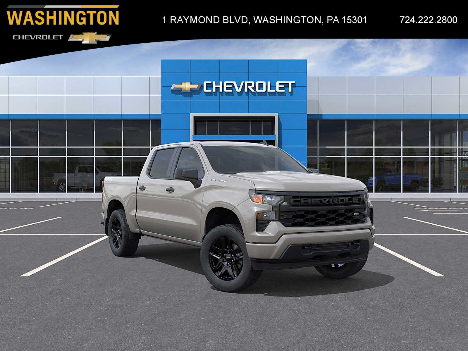 New 2026 Chevrolet Silverado 1500 Custom