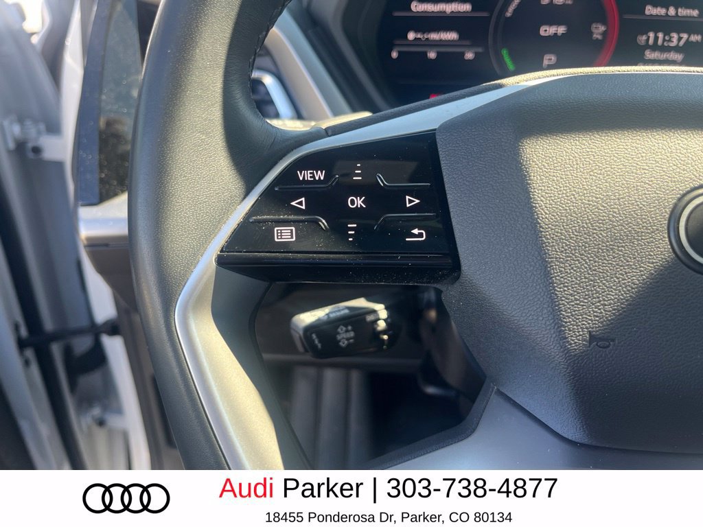 Used 2024 Audi Q4 e-tron Prestige w/ Black Optic Package AWD/4WD image 7