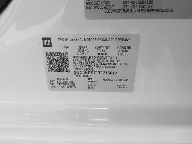 New 2026 Chevrolet Silverado 2500 LTZ w/ Z71 Chrome Sport Edition AWD/4WD image 34