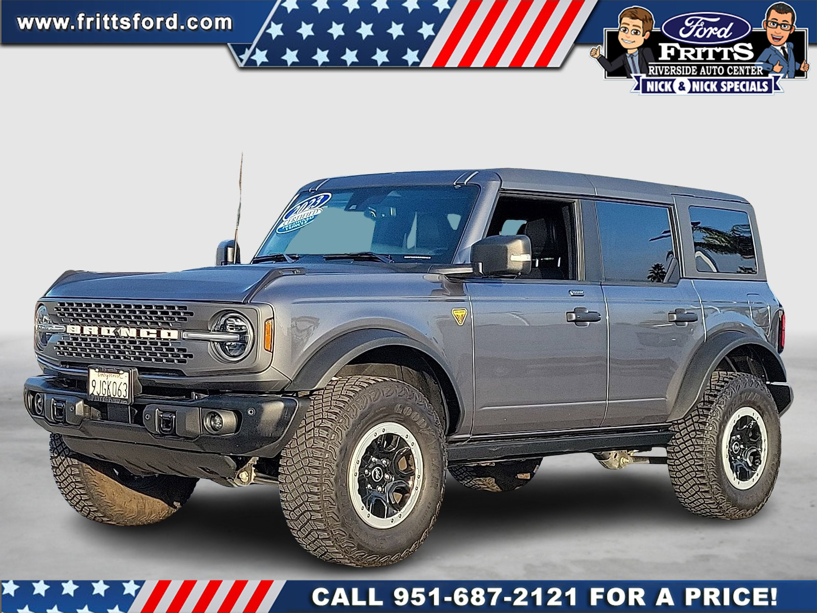 Certified 2023 Ford Bronco Badlands